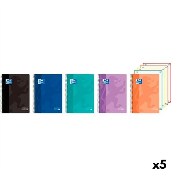 Notebook Oxford A5 120 Sheets (5 Units)