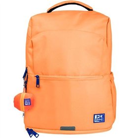 School Bag Oxford YOUNG PROOF B-OUT Peach 30 x 42 x 15 cm (5 Units)