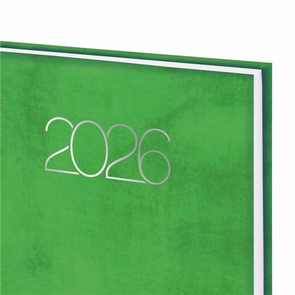 Appointment book Deusto PREMIUM Green A5 14,5 x 20,5 cm 2026