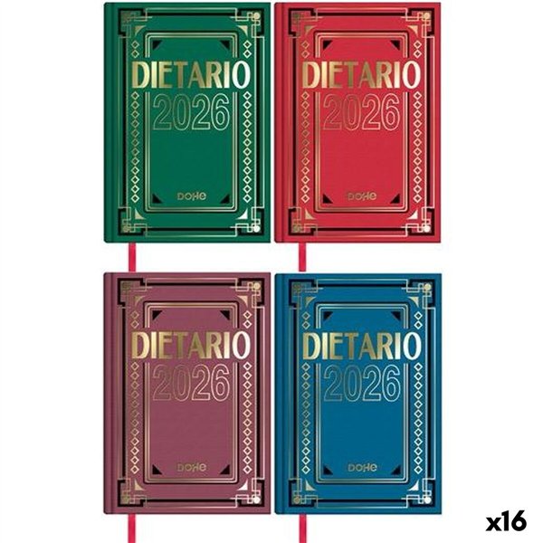 Appointment book DOHE 1/4 15 x 21 cm (16 Units)