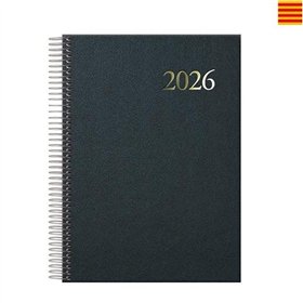 Diary DOHE SEGOVIA Black 14 x 20 cm 2026 (20 Units)
