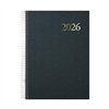 Diary DOHE SEGOVIA Black 14 x 20 cm 2026 (20 Units)