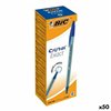 Set of Biros Bic CRISTAL EXACT Blue 0,28 mm 20 Pieces (50 Units)