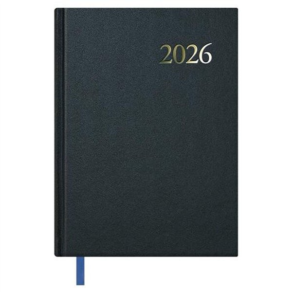 Diary DOHE SEGOVIA Black 14 x 20 cm 2026 (20 Units)