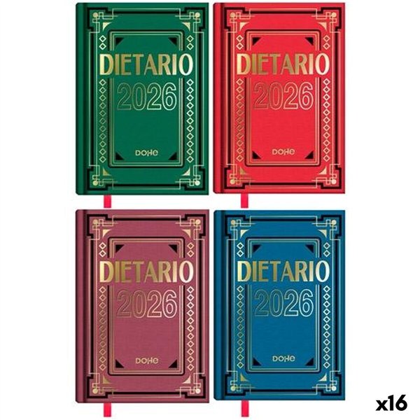 Appointment book DOHE 1/8 11,5 x 16,5 cm (16 Units)