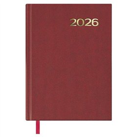 Diary DOHE SÍNTEX Burgundy 14 x 20 cm 2026 (20 Units)