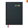 Diary DOHE SÍNTEX Black 14 x 20 cm 2026 (20 Units)