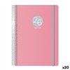 Diary DOHE MEMPHIS Pink 1/4 15 x 21 cm 2026 (20 Units)