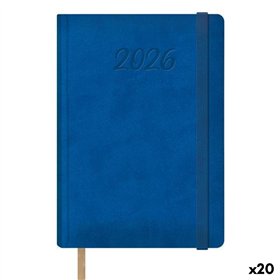 Diary DOHE SAMBA Blue 1/4 15 x 21 cm 2026 (20 Units)