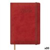 Diary DOHE SAMBA Red 1/4 15 x 21 cm 2026 (20 Units)