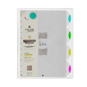Seperators Carchivo INGENIOX NEON Multicolour A4 (10 Units)