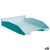 Filing Tray Archivo 2000 ECOGREEN Blue Recyclable 34,5 x 25,5 x 6 cm (6 Units)