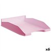 Filing Tray Archivo 2000 ECOGREEN Pink Recyclable 34,5 x 25,5 x 6 cm (6 Units)