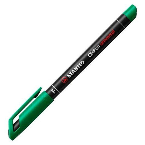 Permanent marker Stabilo Green 0,7 mm 10 Pieces