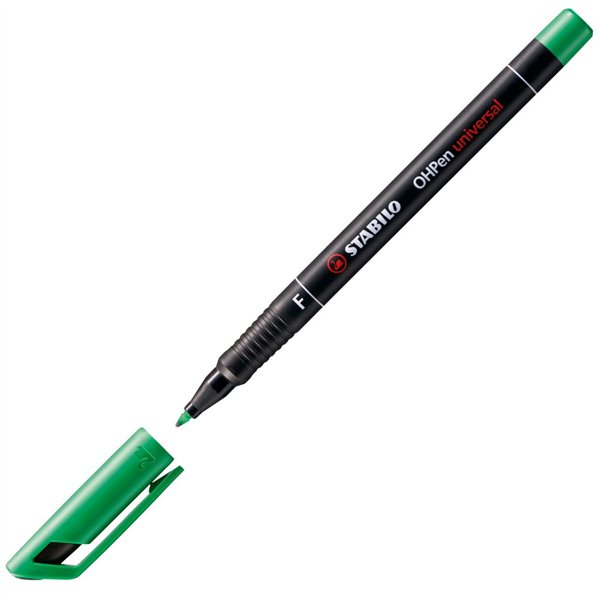 Permanent marker Stabilo Green 0,7 mm 10 Pieces
