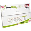 Adhesive Book Cover Fixo FORRAFÁCIL ECO Transparent 29,5 x 52 cm (4 Units)