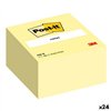 Sticky Notes Post-it Yellow 76 x 76 mm (24 Units)
