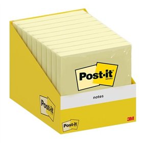 Sticky Notes Post-it 7100317841 Yellow 76 x 76 mm A7 Standard