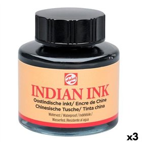 Ink Talens Indian Ink Black 30 ml (3 Units)