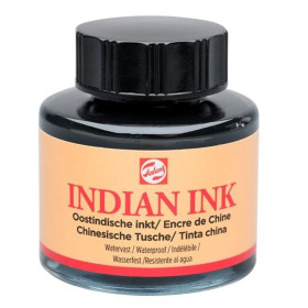 Ink Talens Indian Ink Black 30 ml (3 Units)