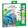 Paint by Numbers Set Alpino Ocean 6 Units