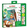 Paint by Numbers Set Alpino Forest 6 Units