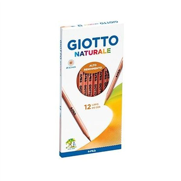 Colouring pencils Giotto Multicolour 12 Pieces (10 Units)