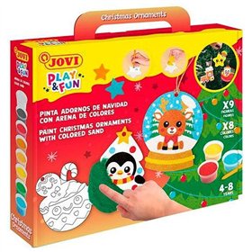 Magic sand Jovi PLAY&FUN Christmas Ornaments (3 Units)