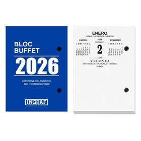 Desktop Calendar Ingraf Buffet 2026 (90Units)