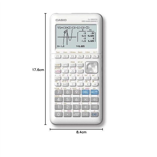 Graphic calculator Casio FX-9860GIII White
