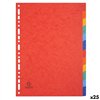Seperators Exacompta A4 Multicolour (25 Units) (12 Units)