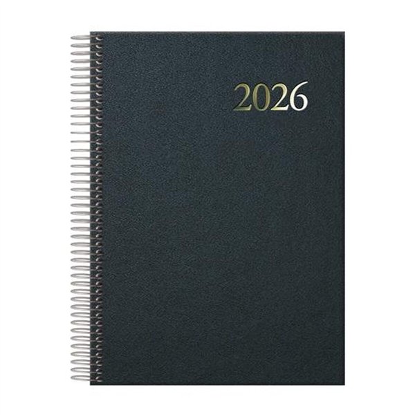 Diary DOHE Black 14 x 20 cm (20 Units)