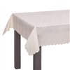 Tablecloth Ivory Polyester 150 x 180