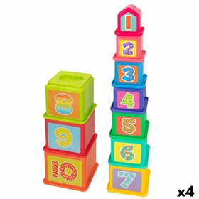 Stacking Blocks PlayGo 4 Units 10,2 x 50,8 x 10,2 cm
