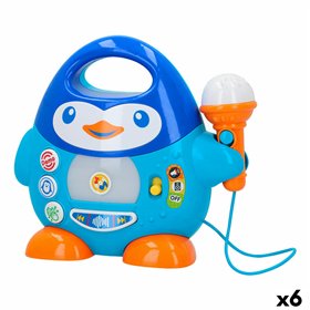 Karaoke Microphone Winfun Penguin 6 Units