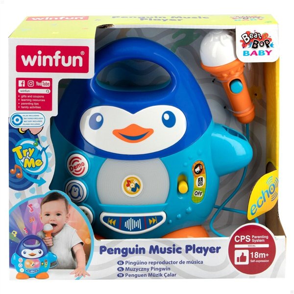 Karaoke Microphone Winfun Penguin 6 Units