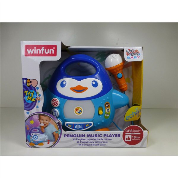 Karaoke Microphone Winfun Penguin 6 Units