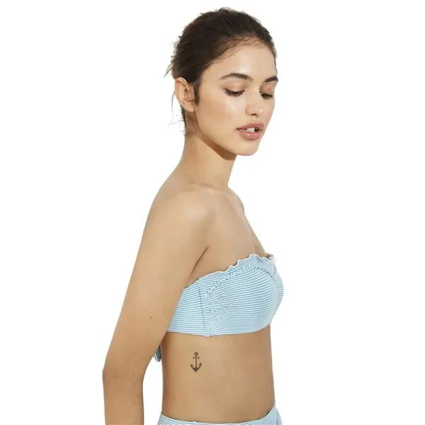 Bikini Ysabel Mora Bandeau Rayas Syaani