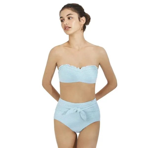 Bikini Ysabel Mora Bandeau Rayas Syaani