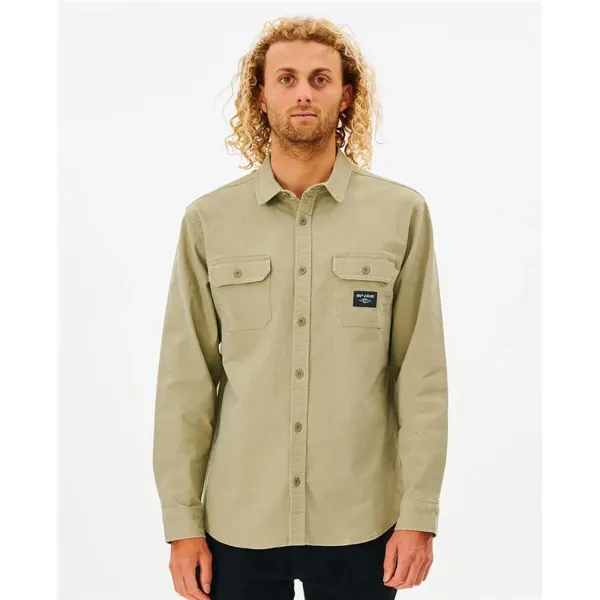 Vyriški marškiniai su ilgomis rankovėmis Rip Curl Epic Rusvai gelsva (S)