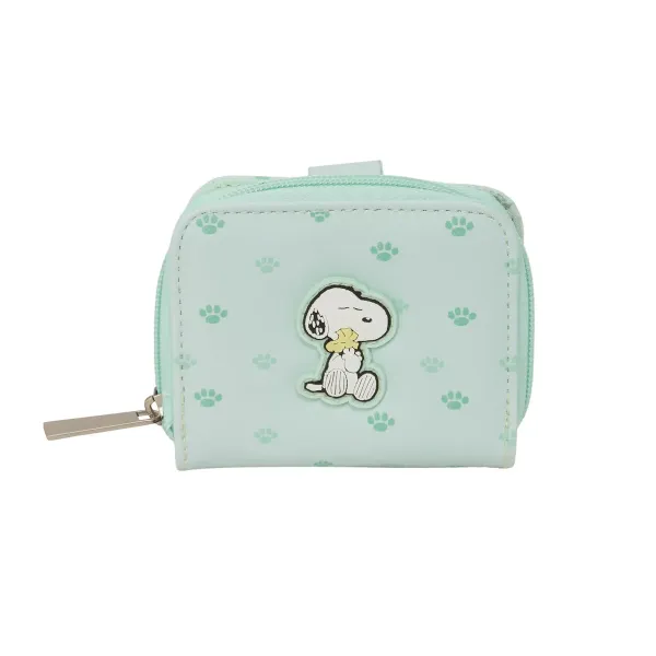 Портмоне Snoopy Зеленый Бирюзовый зеленый