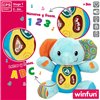 Soft toy with sounds Winfun Elephant 17 x 17,5 x 10 cm (6 Units)