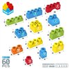 Building Blocks Color Block 60 Pieces