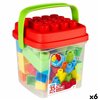 Construction set Color Block Basic Bucket 35 Pieces (6 Units)