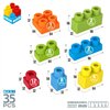 Construction set Color Block Basic Bucket 35 Pieces (6 Units)