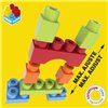 Construction set Color Block Basic Bucket 50 Pieces (6 Units)