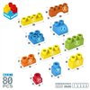 Construction set Color Block Basic 80 Pieces (4 Units)