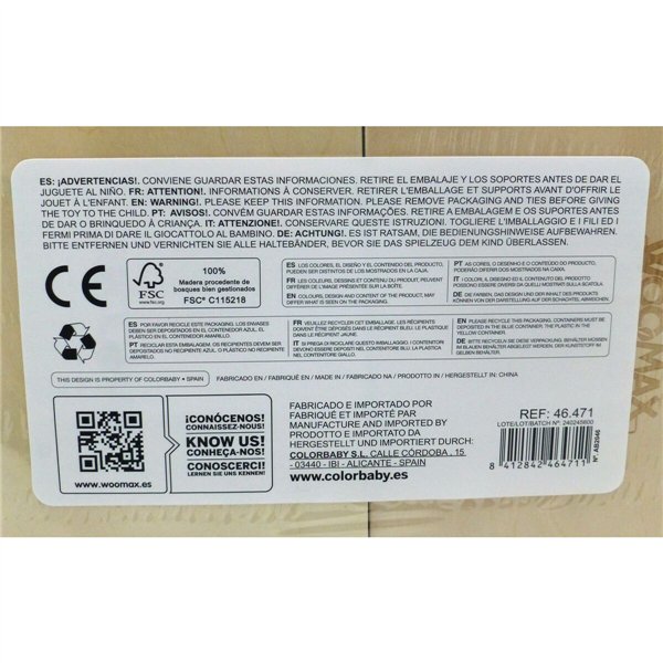 Toy Food Set Woomax 12 Pieces (4 Units)