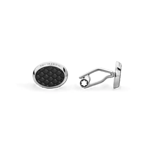 Kalvosinnapit Montblanc 134468 Hopeinen