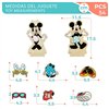 Figures Disney 54 Pieces 4 Units 11,5 x 17,5 x 1,2 cm